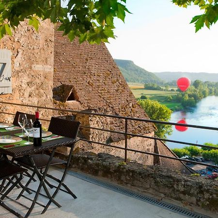 Au Coeur De Beynac, Superbe Maison Du 14Eme Siecle Avec Jardin Panoramique المظهر الخارجي الصورة